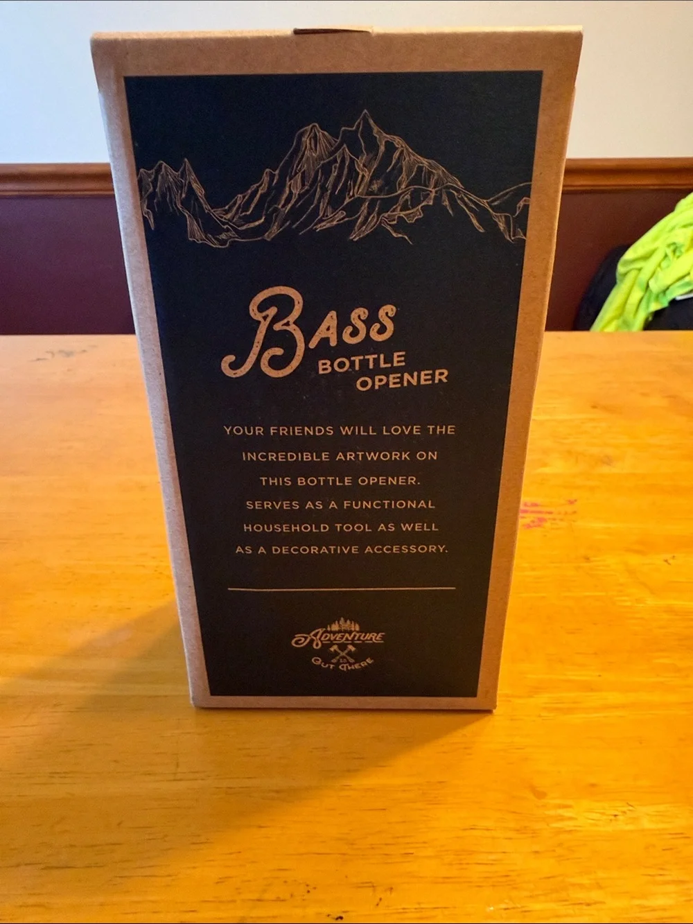 Bass Bottle Opener. New in package.